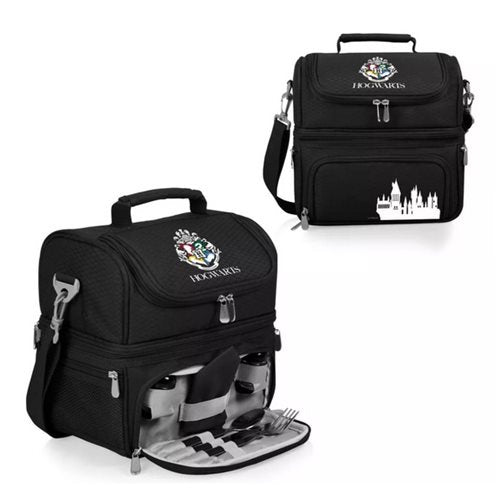 Harry Potter Hogwarts Pranzo Black Lunch Cooler Bag-Mochilas/Loncheras-Creative Toys-Akibara Xpress