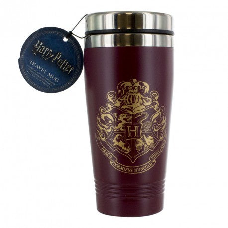 Harry Potter Hogwarts Travel Mug-Tazas-Accesorios Genericos-Akibara Xpress