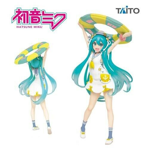 Hatsune Miku Figure Summer Outfit Ver. Renewal-Figuras-BANPRESTO-Akibara Xpress