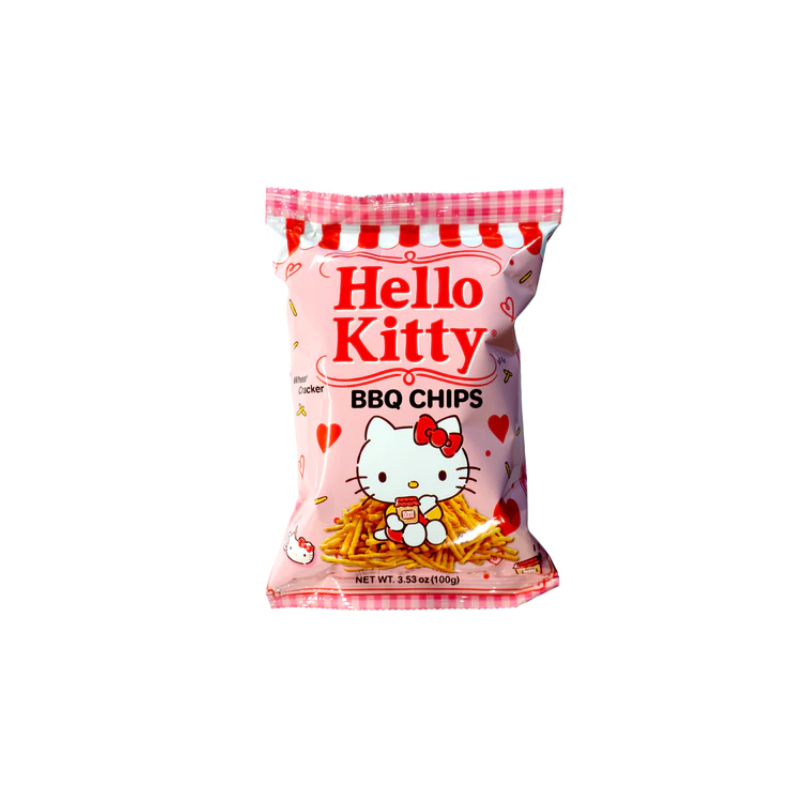 HELLO KITTY PAPAS SABOR BBQ 100g-Alimentos-Asian Food-Akibara Xpress