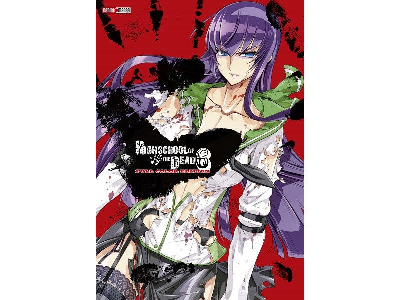 HIGH SCHOOL OF THE DEAD COLOR N.6-Mangas Panini-PANINI-Akibara Xpress