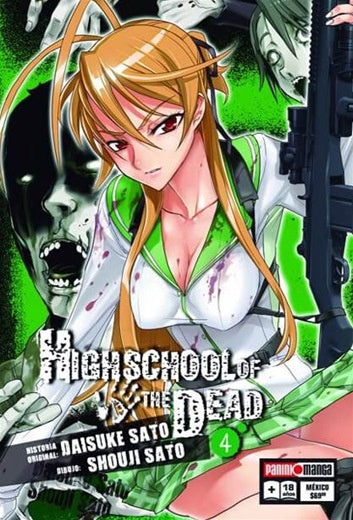 HIGH SCHOOL OF THE DEAD N.4-Mangas Panini-PANINI-Akibara Xpress