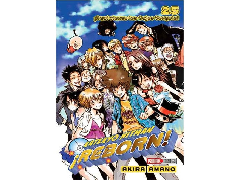 HITMAN REBORN N.25-Mangas Panini-PANINI-Akibara Xpress