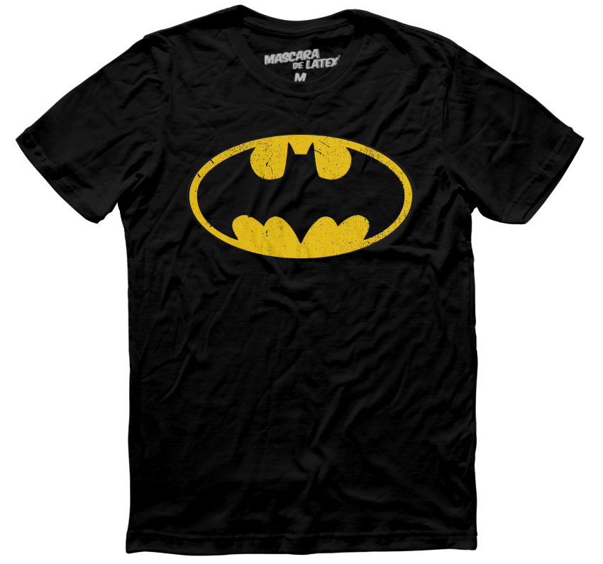 Hombre Batman Logo Negro M-Ropa-Mascara de Latex-Akibara Xpress