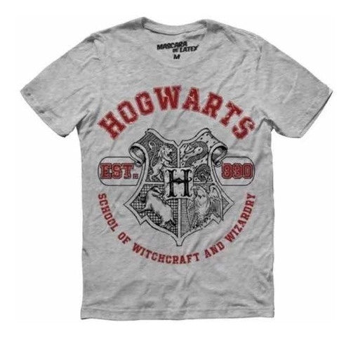 Hombre Hogwarts School Gris EG-Ropa-Mascara de Latex-Akibara Xpress