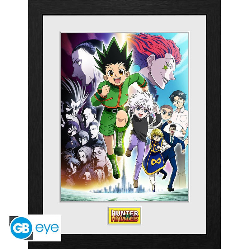 HUNTER X HUNTER - Running Framed Print-Poster-ABYSTYLE-Akibara Xpress