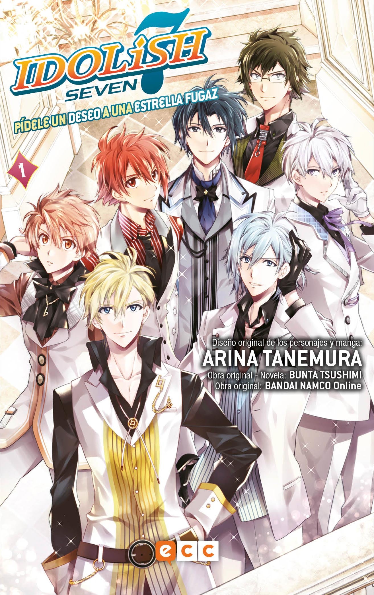 IDOLISH 7 PIDELE UN DESEO A UNA ESTRELLA FUGAZ 1 EUROPA-Mangas Españoles-ECC-Akibara Xpress