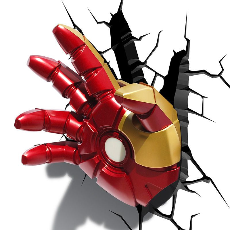 Iron Man Mano-Figuras-3D Deco Light-Akibara Xpress