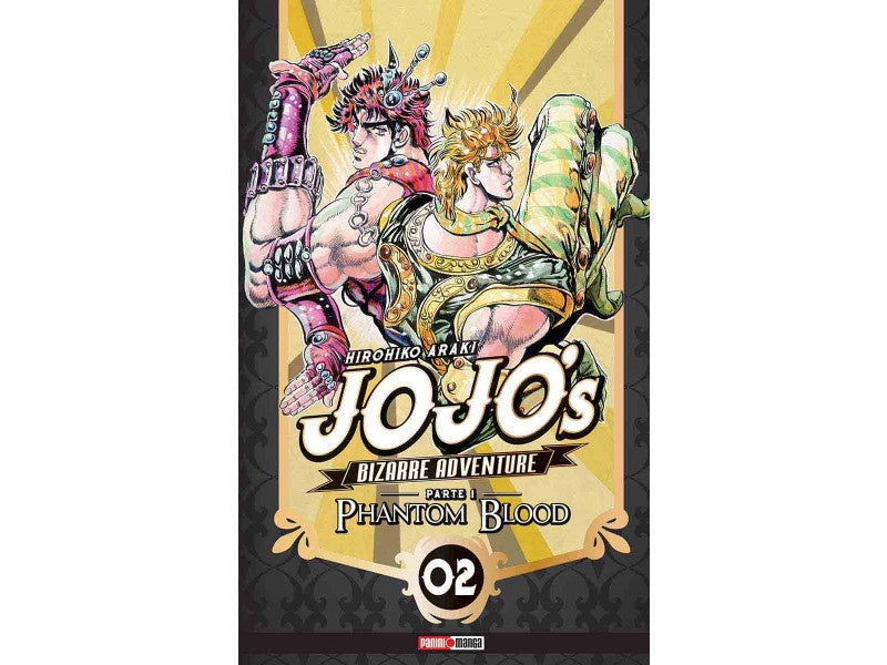 JOJO'S BIZARRE ADVENTURE N.2 P1PB-Mangas Panini-PANINI-Akibara Xpress