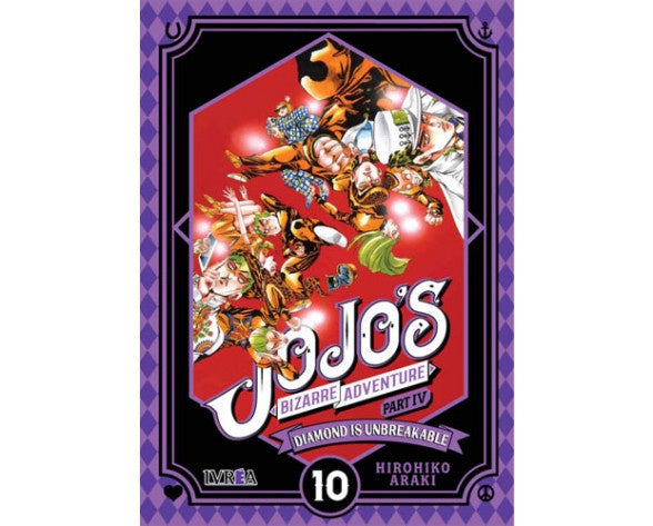 JOJO'S BIZARRE ADVENTURE. PARTE 4: DIAMOND IS UNBREAKABLE 10 EUROPA-Mangas Españoles-IVREA-Akibara Xpress