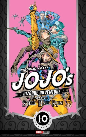 JOJO'S BIZARRE - STEELL BALL RUN N.10-Mangas Panini-PANINI-Akibara Xpress