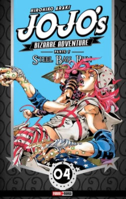 JOJO'S BIZARRE - STEELL BALL RUN N.4-Mangas Panini-PANINI-Akibara Xpress