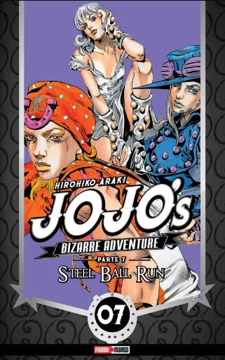 JOJO'S BIZARRE - STEELL BALL RUN N.7-Mangas Panini-PANINI-Akibara Xpress