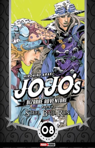 JOJO'S BIZARRE - STEELL BALL RUN N.8-Mangas Panini-PANINI-Akibara Xpress