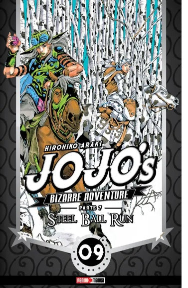 JOJO'S BIZARRE - STEELL BALL RUN N.9-Mangas Panini-PANINI-Akibara Xpress