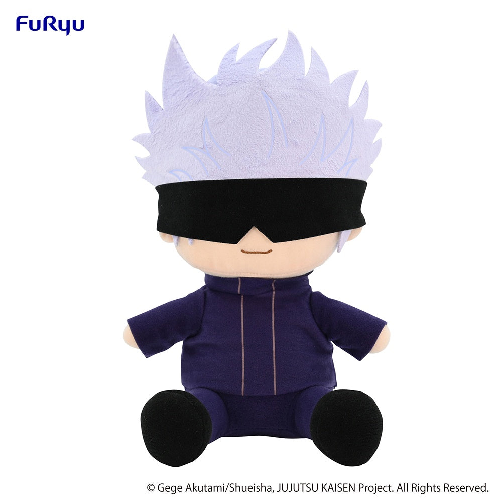 JUJUTSU KAISEN KYURUMARU Big Plush Toy -Satoru Gojo-Peluches-FURYU-Akibara Xpress