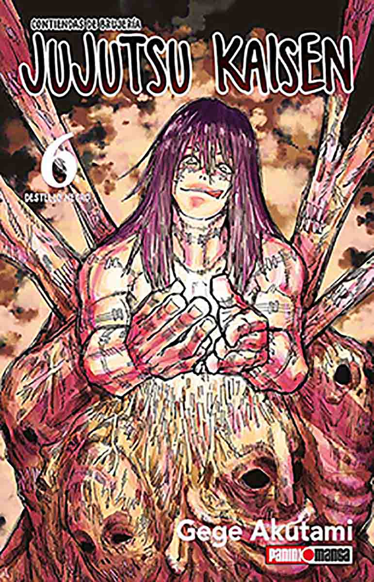 JUJUTSU KAISEN N.6-Mangas Panini-PANINI-Akibara Xpress