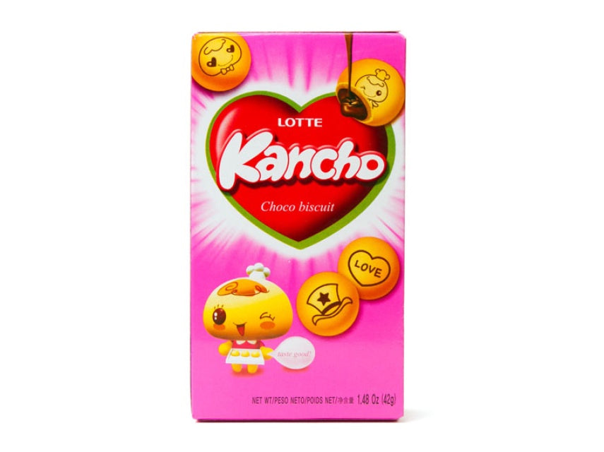 Kancho Galleta rellena de chocolate 42g-Alimentos-Pockys-Akibara Xpress