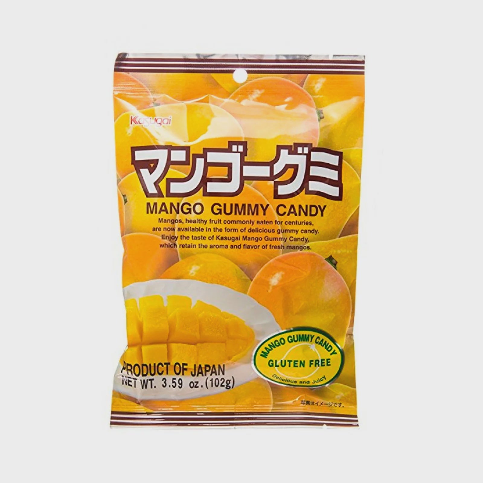 KASUGAI GOMITAS SABOR MANGO 107g-Alimentos-Asian Food-Akibara Xpress