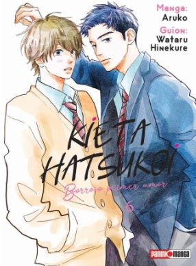 KIETA HATSUKOI: BORROSO PRIMER AMOR N.6-Mangas Panini-PANINI-Akibara Xpress