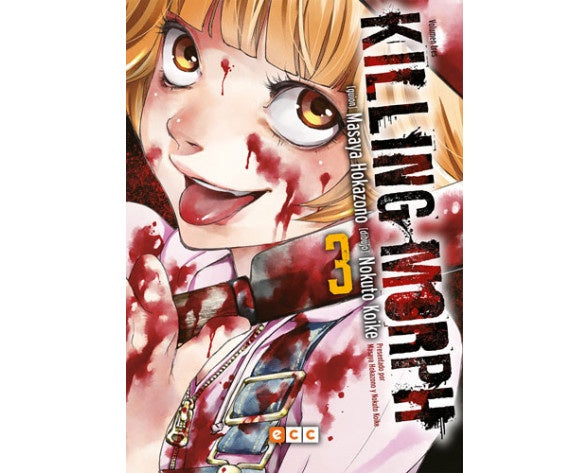 KILLING MORPH 03 EUROPA-Mangas Españoles-ECC-Akibara Xpress