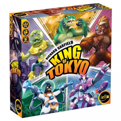 King of Tokyo - ESPANOL (Modelo 22389)-Juegos De Mesa-Juegos de Mesa-Akibara Xpress
