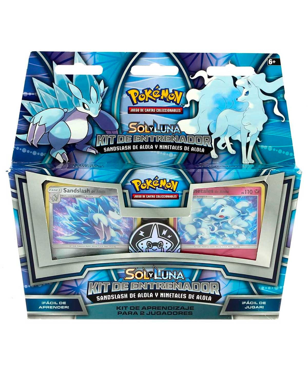 KIT DE ENTRENADOR SOL Y LUNA SANDSLASH DE ALOLANY NINTALES-Comics-PANINI ETC-Akibara Xpress