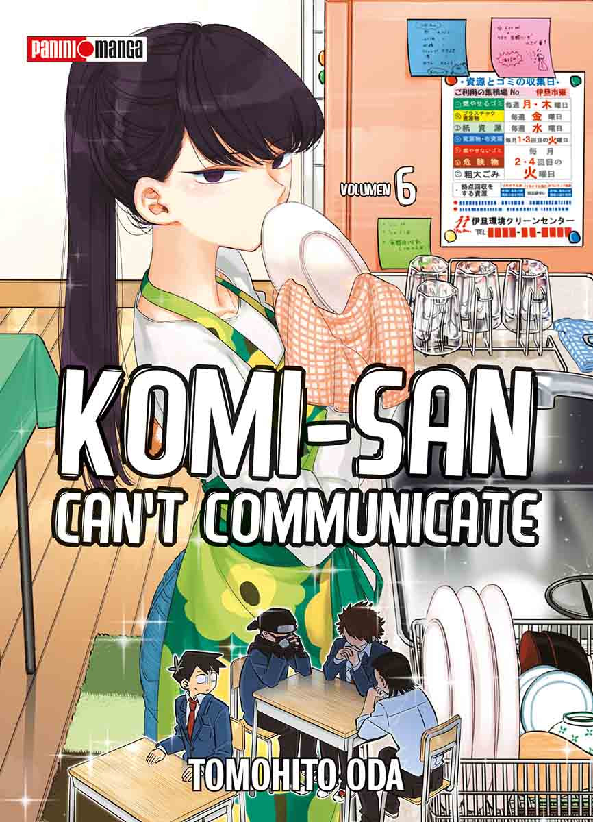 KOMI SAN CAN´T COMMUNICATE N.6-Mangas Panini-PANINI-Akibara Xpress