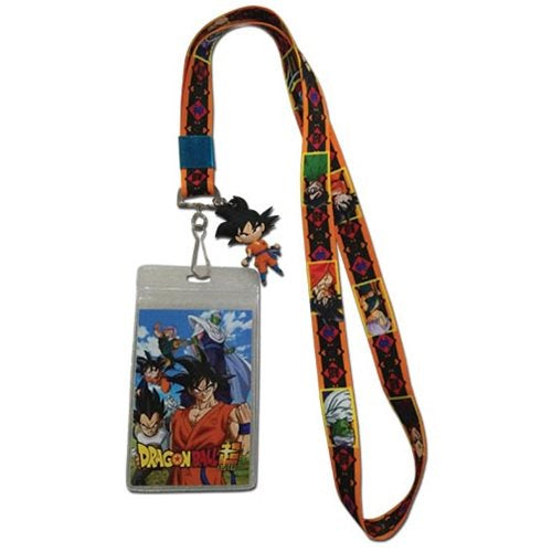 Lanyard Dragon Ball (con llavero de Goku)-LANYARD-Llaveros-Akibara Xpress