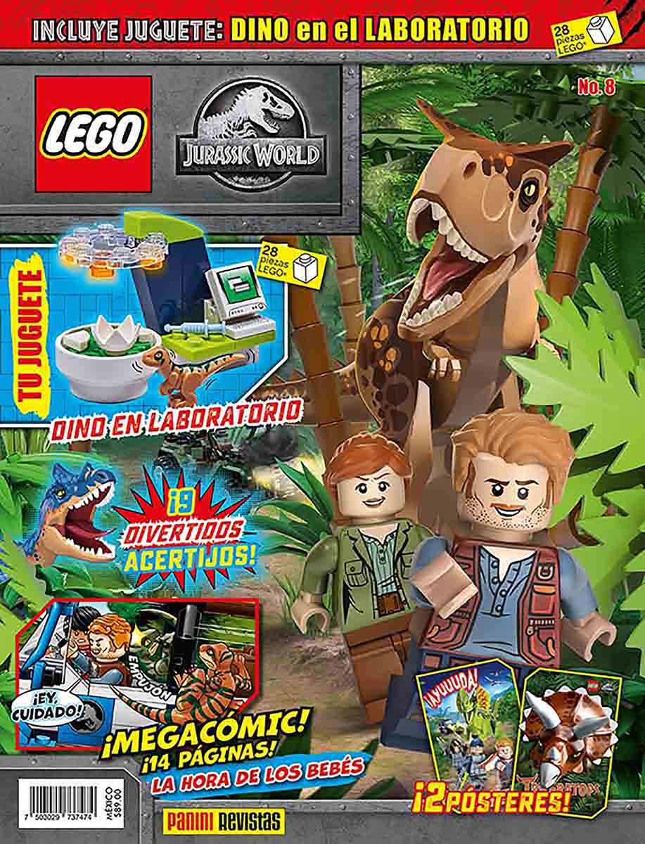 LEGO JURASSIC WORLD N.8-Comics-PANINI ETC-Akibara Xpress