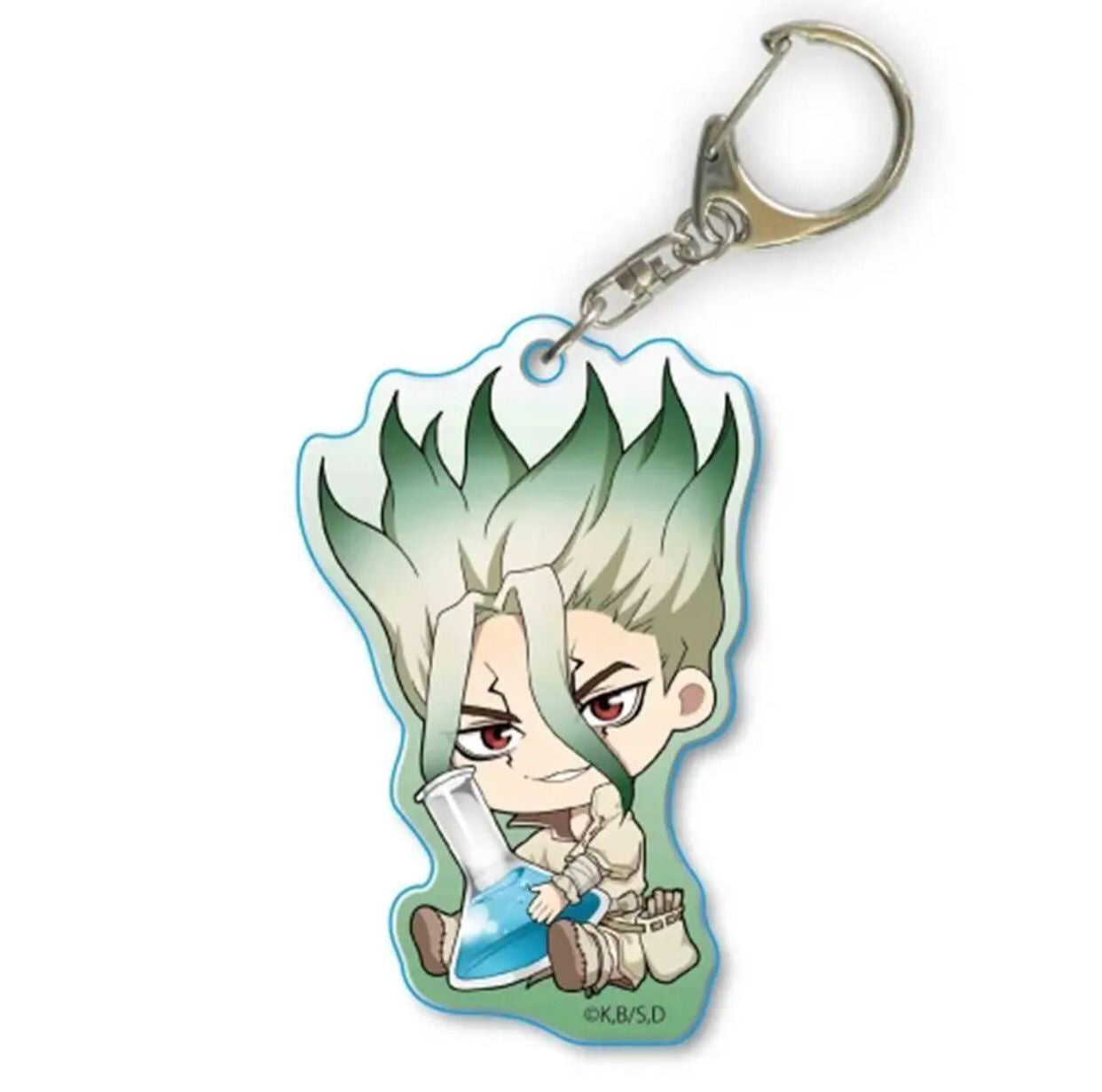 Llavero Acrilico Dr stone Senku-Llaveros-Llaveros-Akibara Xpress