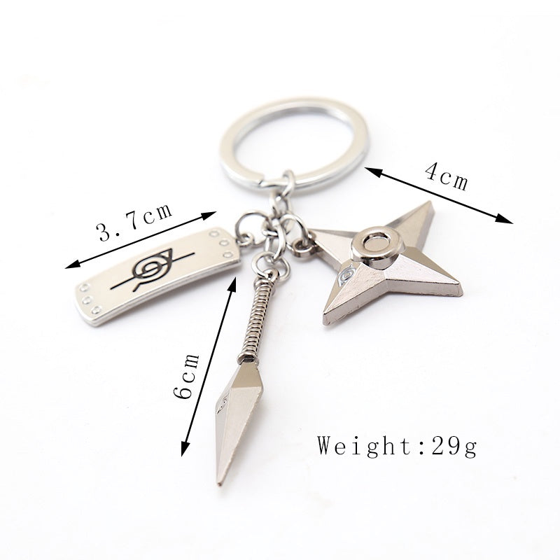 Llavero Metal Naruto Kunai Renegado-Llaveros-Llaveros-Akibara Xpress