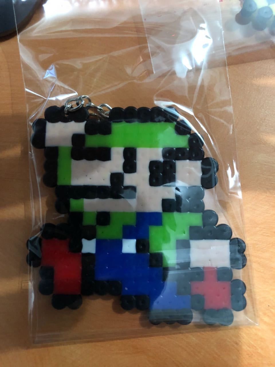 LLAVERO PIXEL LUIGI-Llaveros-Llaveros-Akibara Xpress
