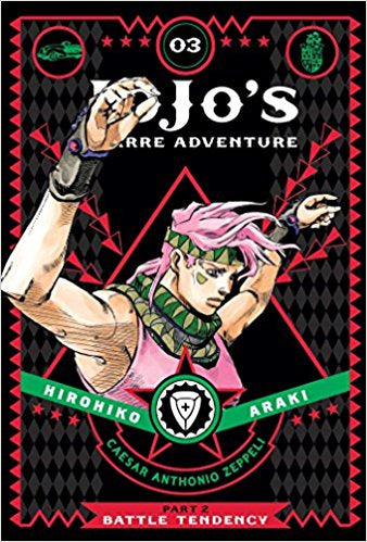 MANGA JOJO S BIZARRE ADVENTURE BATTLE TENDENCY 3 INGLES-Mangas Ingles-Viz Media-Akibara Xpress