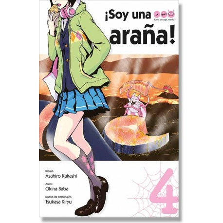 MANGA SOY UNA ARAÑA ¿Y QUE? N.4-Mangas Kamite-Manga Kamite-Akibara Xpress
