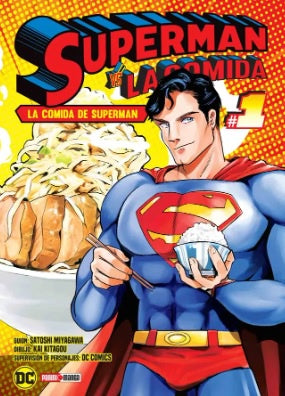 MANGA SUPERMAN VS LA COMIDA N.1-Mangas Panini-PANINI-Akibara Xpress