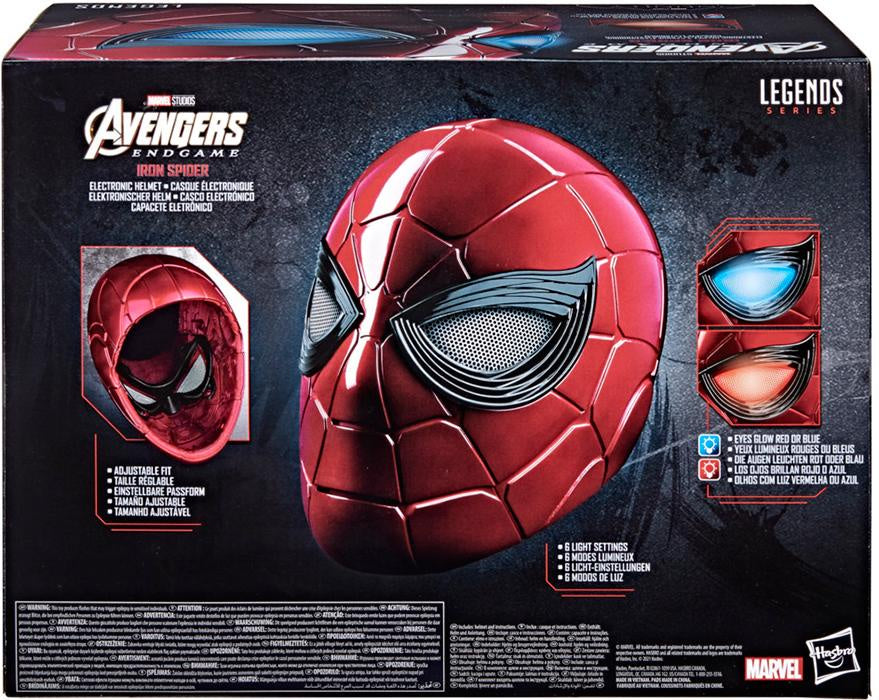 Marvel Legends Spider-Man Iron spider Helmet-Figuras-HASBRO-Akibara Xpress