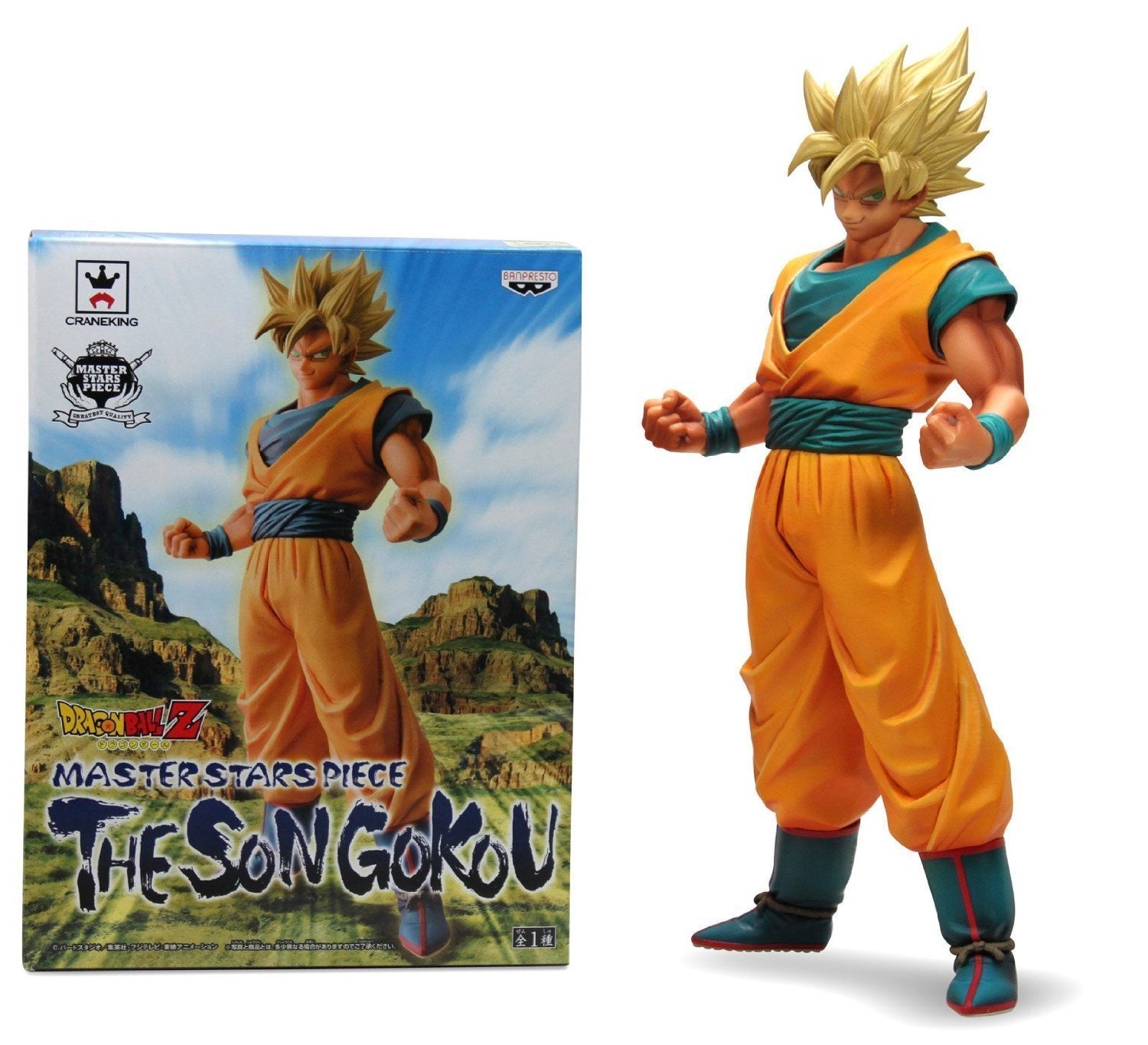 MASTER STAR PIECE THE SON GOKU-Figuras-BANPRESTO-Akibara Xpress