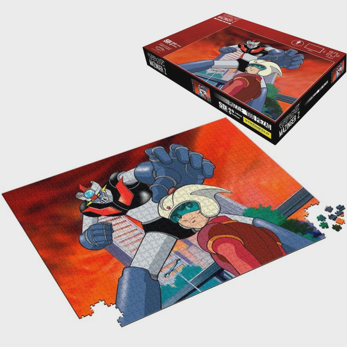 Mazinger Z Koji 1,000-Piece Puzzle-Juegos De Mesa-Juegos de Mesa-Akibara Xpress