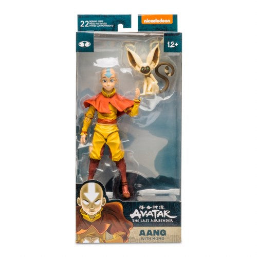 MCFARLANE TOYS AVATAR AANG CON MOMO-Figuras-McFarlane Toys-Akibara Xpress