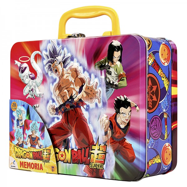Memoria en Lonchera Dragon Ball Super en caja metalica-Juegos De Mesa-Juegos de Mesa-Akibara Xpress