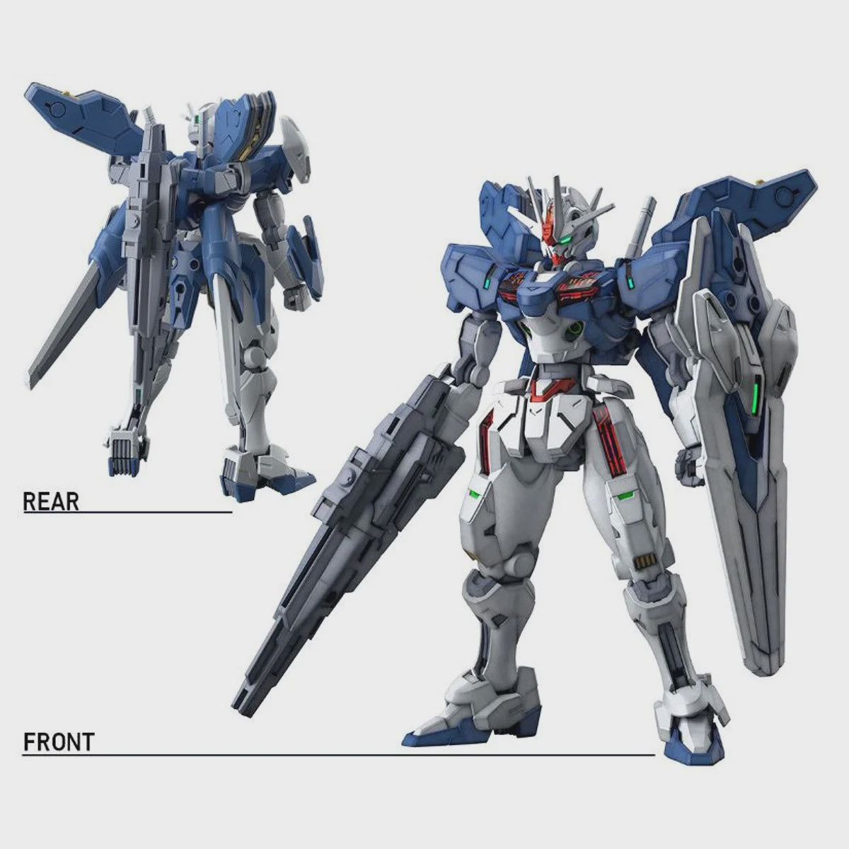 Mobile Suit Gundam: The Witch from Mercury Gundam Aerial Rebuild High Grade 1:144 Scale Model Kit-Figuras-BANDAI-Akibara Xpress