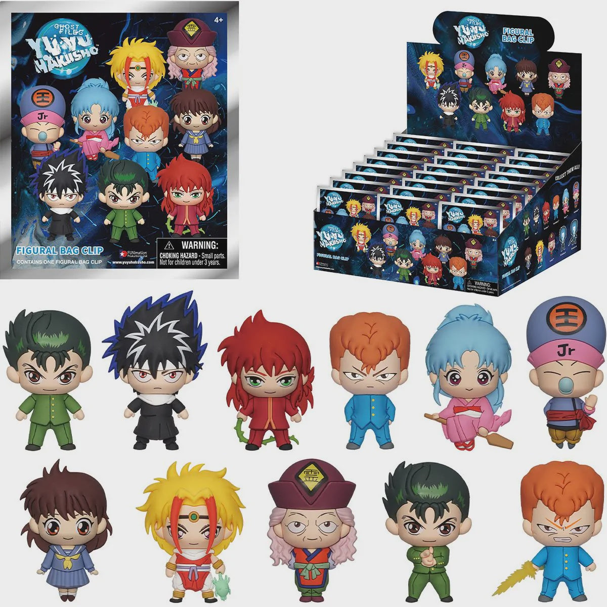 Monogram Llavero 3D para Mochila: Yu Yu Hakusho - Figura Sorpresa-Llaveros-MONOGRAM-Akibara Xpress