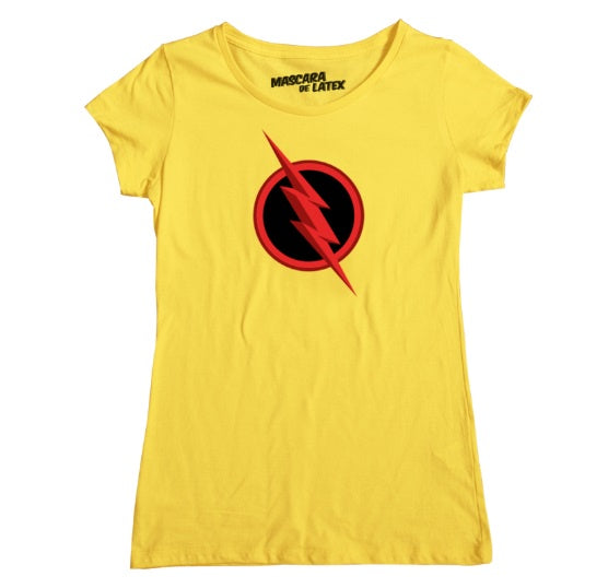 Mujer Reverse Flash-Ropa-Mascara de Latex-Akibara Xpress