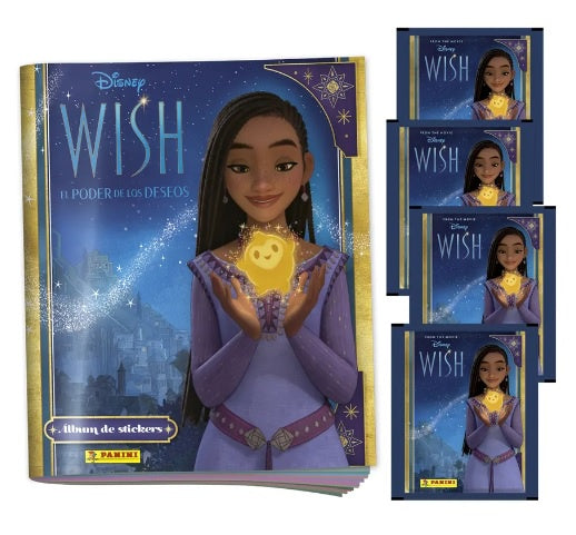 MULTISET + 4 SOBRES DE ESTAMPAS WISH THE MOVIE-Albums-PANINI ALBUMS-Akibara Xpress