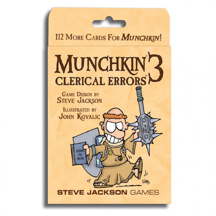 Munchkin 3: Clerical Errors-Juegos De Mesa-Juegos de Mesa-Akibara Xpress