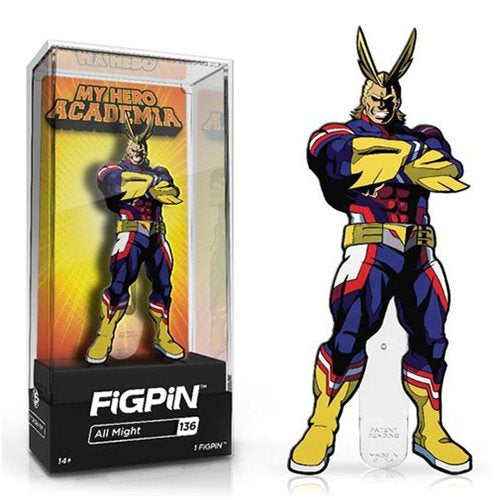 My Hero Academia All Might FigPin-Llaveros-Accesorios Genericos-Akibara Xpress
