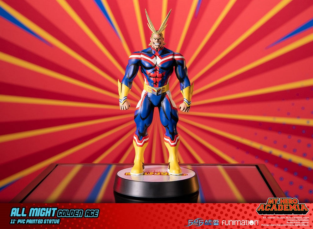 My Hero Academia: All Might Golden Age PVC Statue-Figuras-First4Figures-Akibara Xpress