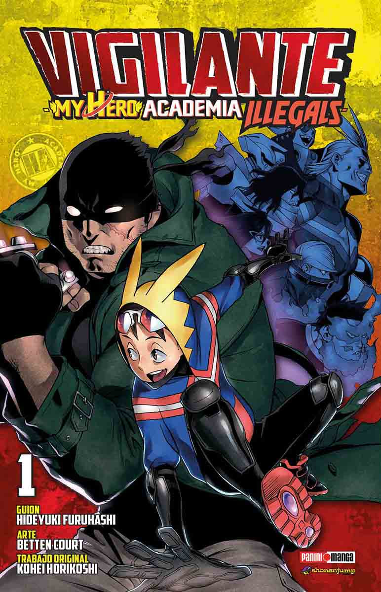 MY HERO ACADEMIA VIGILANTE N.1-Mangas Panini-PANINI-Akibara Xpress
