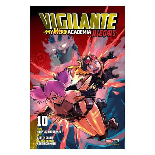 MY HERO ACADEMIA VIGILANTE N.10-Mangas Panini-PANINI-Akibara Xpress